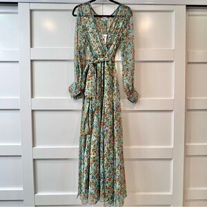 NWT Spy Zone Exchange Floral Maxi Dress Size M